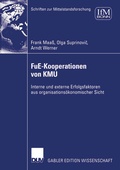 Cover: FuE-Kooperationen von KMU - Deutscher Universit&auml;tsverlag