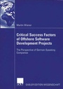 Cover: Critical Success Factors of Offshore Software Development Projects - Deutscher Universitätsverlag