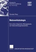 Cover: Netzwerkstrategie - Deutscher Universit&auml;tsverlag