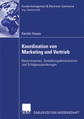 Cover: Koordination von Marketing und Vertrieb - Deutscher Universit&auml;tsverlag