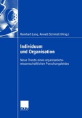 Cover: Individuum und Organisation - Deutscher Universit&auml;tsverlag