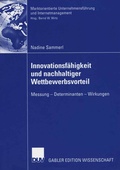 Cover: Innovationsf&auml;higkeit und nachhaltiger Wettbewerbsvorteil - Deutscher Universit&auml;tsverlag