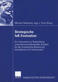 Abbildung von: Strategische IuK-Evaluation - Deutscher Universitätsverlag