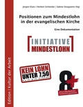 Cover: Positionen zum Mindestlohn in der evangelischen Kirche - BoD - Books on Demand