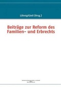 Cover: Beitr GE Zur Reform Des Familien- Und Erbrechts - Books on Demand