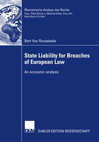 Abbildung von: State Liability for Breaches of European Law - Deutscher Universitätsverlag