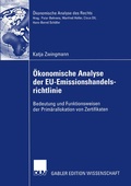 Cover: &Ouml;konomische Analyse der EU-Emissionshandelsrichtlinie - Deutscher Universit&auml;tsverlag