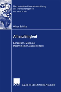 Abbildung von: Allianzfähigkeit - Deutscher Universitätsverlag