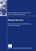 Cover: Remote Services - Deutscher Universit&auml;tsverlag