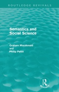 Cover: Semantics and Social Science - Routledge