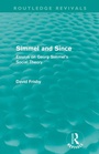 Cover: Simmel and Since (Routledge Revivals) - Routledge