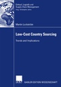 Cover: Low-Cost Country Sourcing - Deutscher Universitätsverlag
