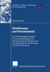 Abbildung von: Direktzusage und Pensionsfonds - Deutscher Universitätsverlag