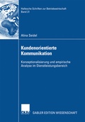 Cover: Kundenorientierte Kommunikation - Deutscher Universit&auml;tsverlag