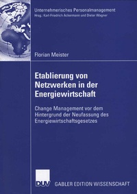 Abbildung von: Etablierung von Netzwerken in der Energiewirtschaft - Deutscher Universitätsverlag