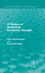 Cover: A History of Australian Economic Thought (Routledge Revivals) - Routledge