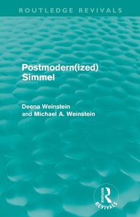 Enlarge image Cover: Postmodernized Simmel - Routledge
