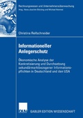 Cover: Informationeller Anlegerschutz - Deutscher Universit&auml;tsverlag
