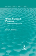 Cover: Urban Transport Planning (Routledge Revivals) - Routledge