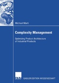Cover: Complexity Management - Deutscher Universit&auml;tsverlag