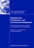 Cover: Spektrum des Produktions- und Innovationsmanagements - Springer Gabler