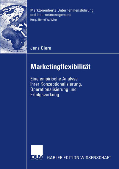 Abbildung von: Marketingflexibilität - Deutscher Universitätsverlag