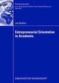Cover: Entrepreneurial Orientation in Academia - Springer Gabler