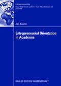 Cover: Entrepreneurial Orientation in Academia - Springer Gabler