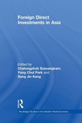 Cover: Foreign Direct Investments in Asia - Routledge
