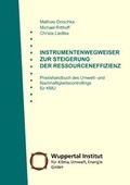 Cover: Instrumentenwegweiser zur Steigerung der Ressourceneffizienz - BoD - Books on Demand