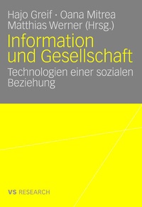 Enlarge image Cover: Information und Gesellschaft - Deutscher Universitätsverlag