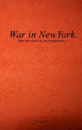 Cover: War in NewYork - BoD - Books on Demand