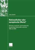 Cover: Nationalkultur oder europ&auml;ische Werte? - Deutscher Universit&auml;tsverlag