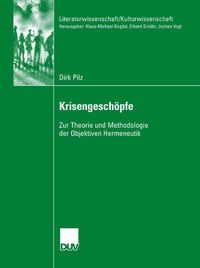 Enlarge image Cover: Krisengeschöpfe - Deutscher Universitätsverlag