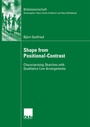 Cover: Shape from Positional-Contrast - Deutscher Universitätsverlag