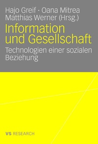 Enlarge image Cover: Information und Gesellschaft - Deutscher Universitätsverlag