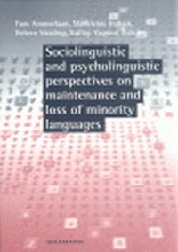 Abbildung von: Sociolinguistic and Psycholinguistic Perspectives on Maintenance and Loss of Minority Languages - Waxmann
