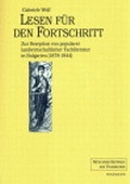Cover: Lesen f&uuml;r den Fortschritt - Waxmann