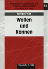 Enlarge image Cover: Wollen und Können - Waxmann