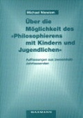 Cover: &Uuml;ber die M&ouml;glichkeit des Philosophierens mit Kindern und Jugendlichen - Waxmann
