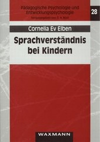 Abbildung von: Sprachverständnis bei Kindern - Waxmann