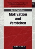 Cover: Motivation und Verstehen - Waxmann