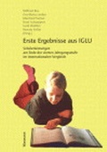 Cover: Erste Ergebnisse aus IGLU - Waxmann