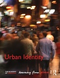 Cover: Urban Identity - Routledge