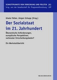 Abbildung von: Der Sozialstaat im 21. Jahrhundert - Waxmann