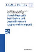 Cover: Sprachdiagnostik bei Kindern und Jugendlichen mit Migrationshintergrund - Waxmann