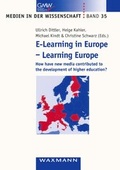 Cover: E-Learning in Europe - Learning Europe - Waxmann