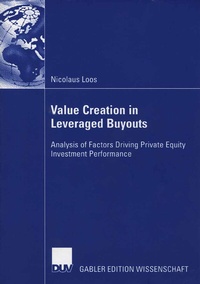 Abbildung von: Value Creation in Leveraged Buyouts - Deutscher Universitätsverlag