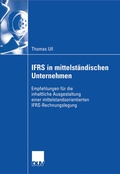 Cover: IFRS in mittelst&auml;ndischen Unternehmen - Deutscher Universit&auml;tsverlag