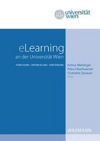 Enlarge image Cover: eLearning an der Universität Wien - Waxmann